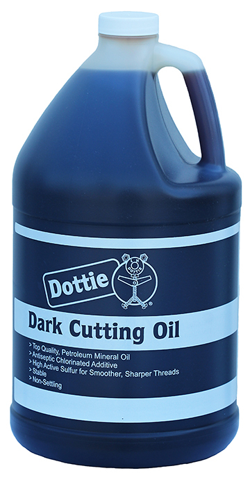 CO4 Dark Cutting Oil, 1 gal Can, Bland Hydrocarbon/Mild Odor/Scent, Light Brown, Oily Liquid Form