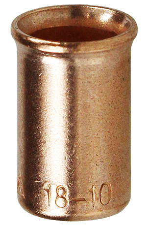 CS410 Crimp Sleeve, Copper