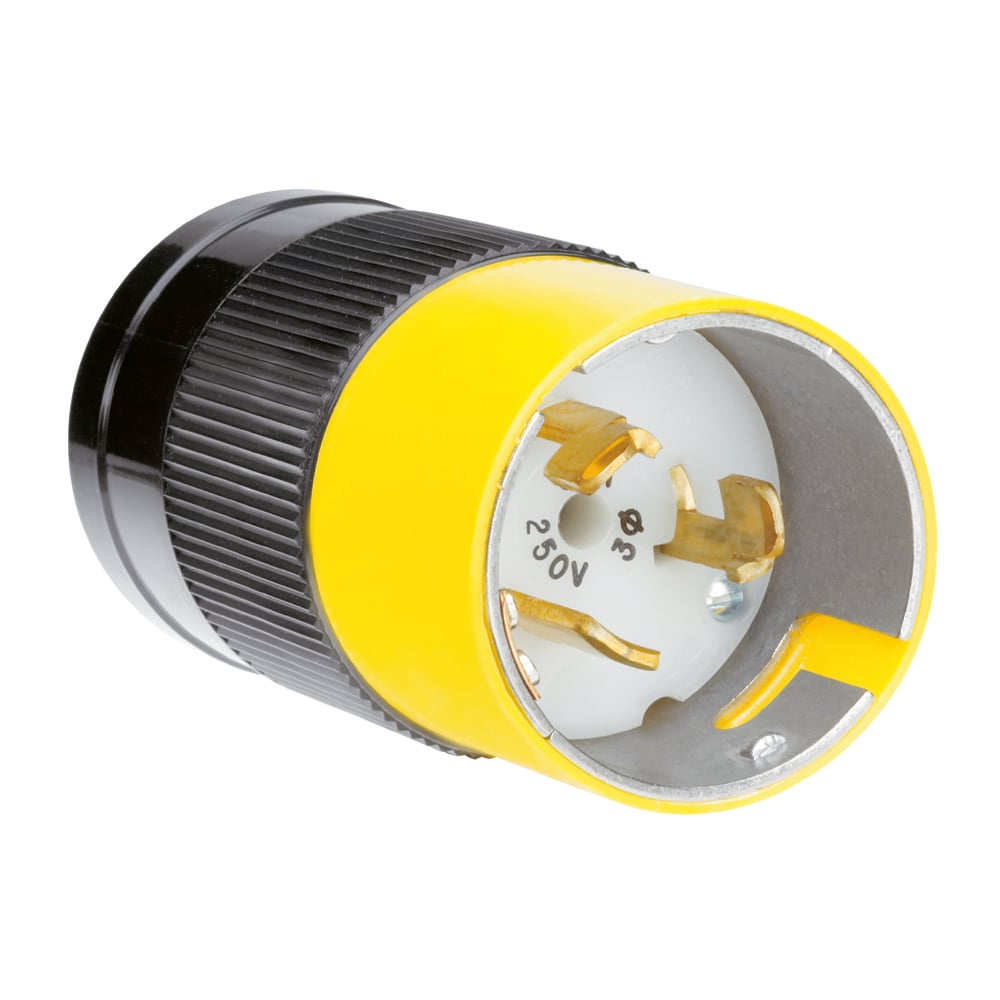 CS8365 California Standard Plug, 3P4W 3-PH 250V