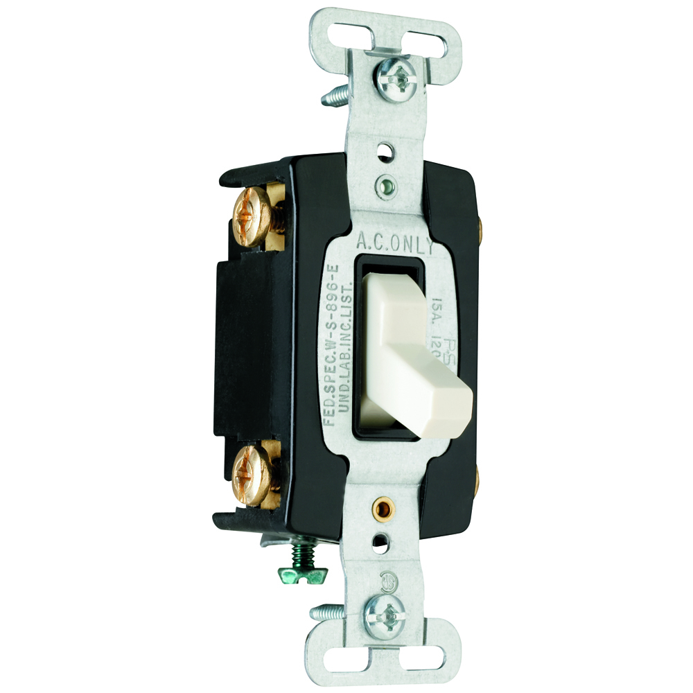 CSB15AC4LA Hard Use Switch, Light Almond