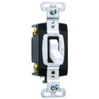 Construction 4way Switch, Back and, Side Wire, 15amp 120/277volt, White.