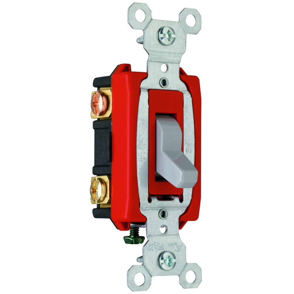 CSB20AC3GRY Hard Use 20 Amp Toggle Switch, Gray