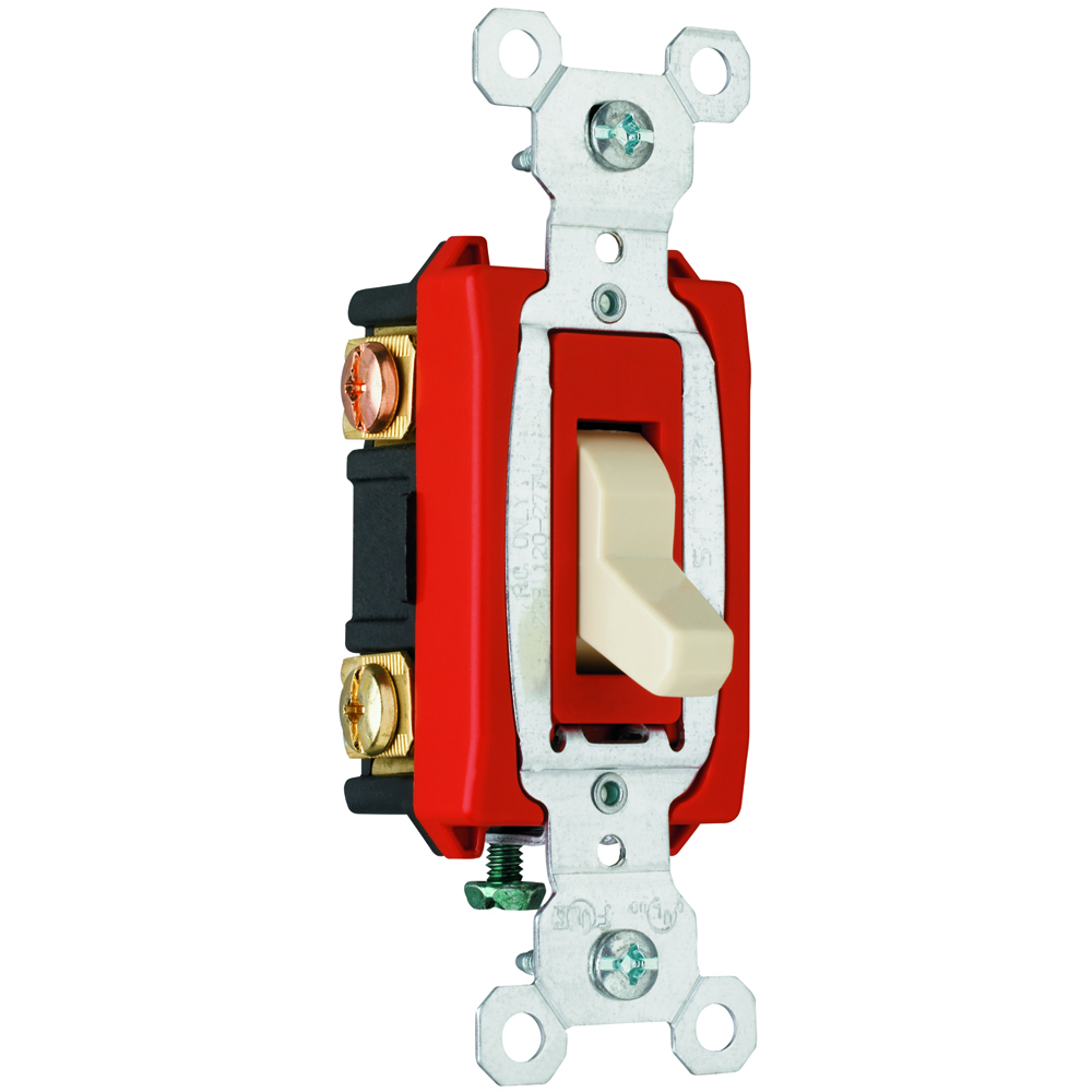 CSB20AC3I Hard Use 20 Amp Toggle Switch, Ivory