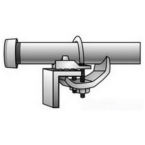 CTC-0507 Cable Tray Clamp, 2-1/4 in L x 2-1/4 in W x 2-1/2 in H, For Use With 1/2 to 3/4 in Rigid/EMT/IMC Conduit, Malleable Iron