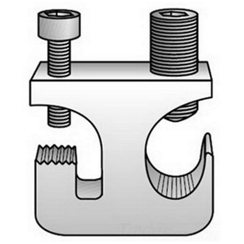 CTGC-6-25A Ground Clamp, 6 AWG to 250 kcmil Conductor, Extruded Aluminum