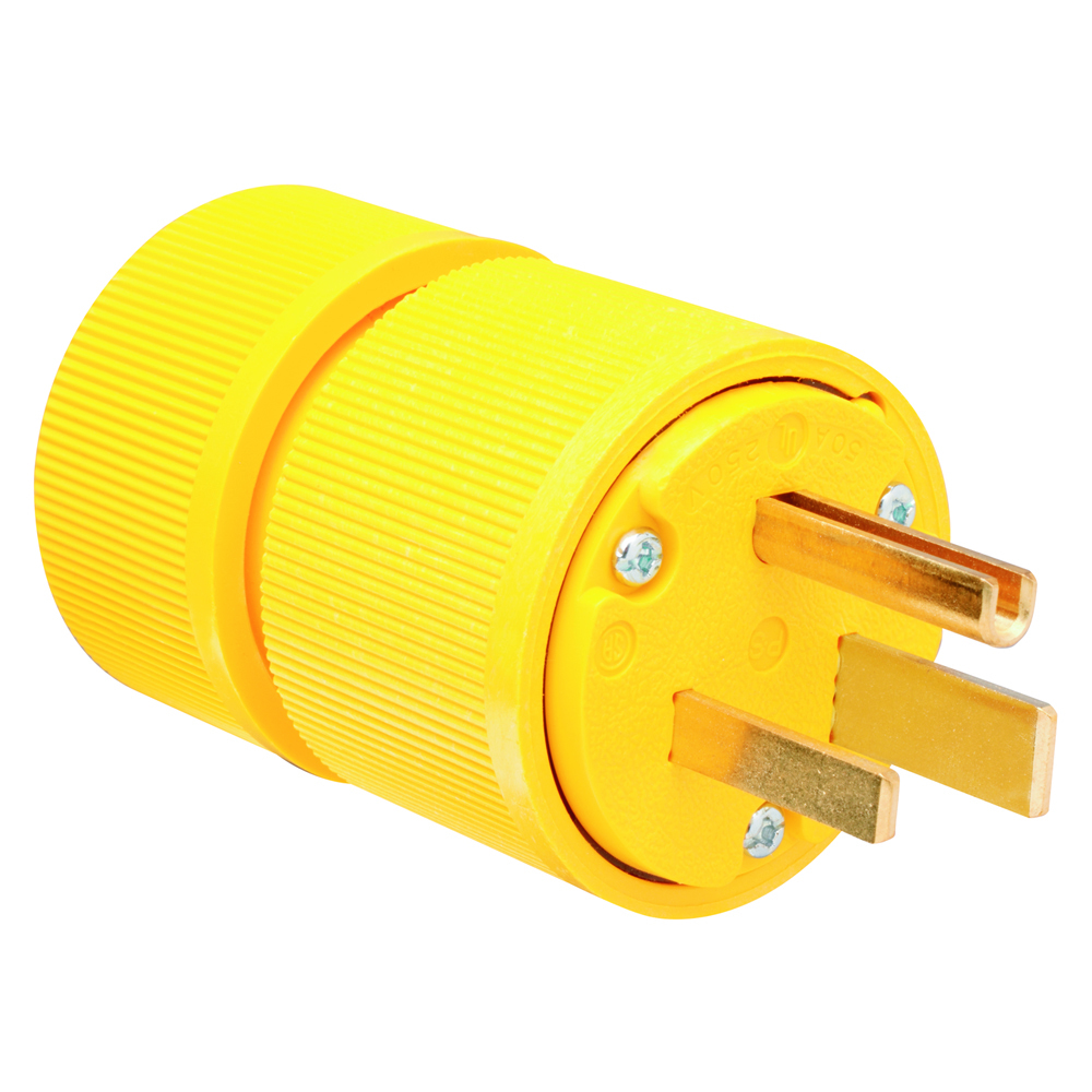 D0651 Gator Grip Plug, Yellow
