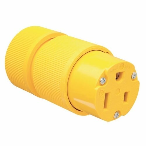D0653 Gator Grip Connector, Yellow