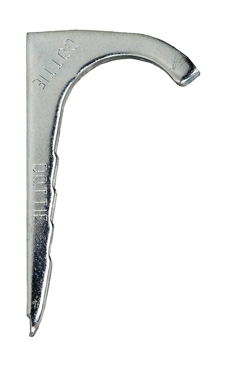 D1 J-Hook Nail Strap, 1/2 in, Hammer-On Mount, 12 ga Steel