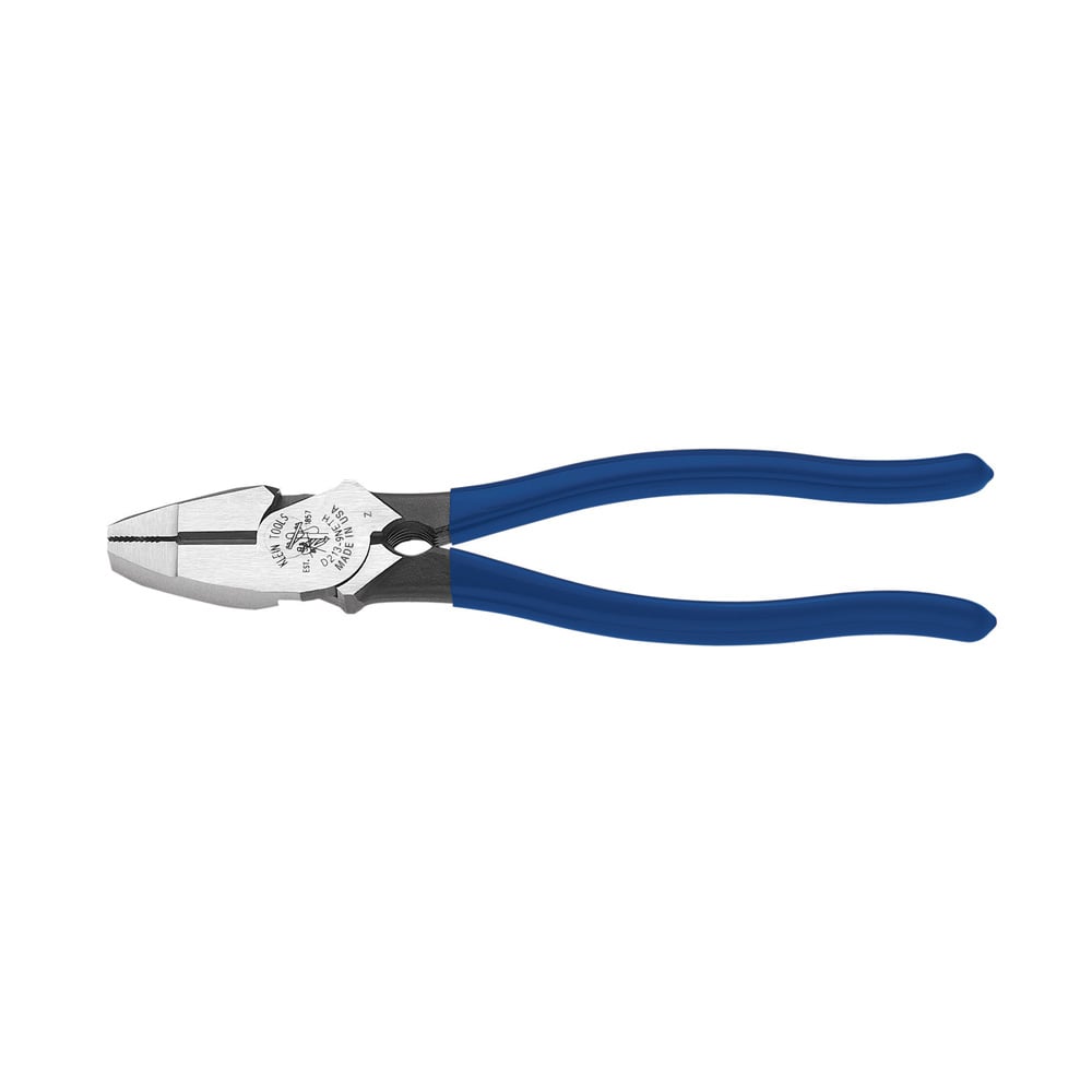 D213-9NETH New England Nose Linemans Plier, 1-19/32 in L x 1-1/4 in W x 5/8 in THK Jaw Tool Steel Jaw, Crosshatch Knurled Jaw Surface, 9.34 in OAL