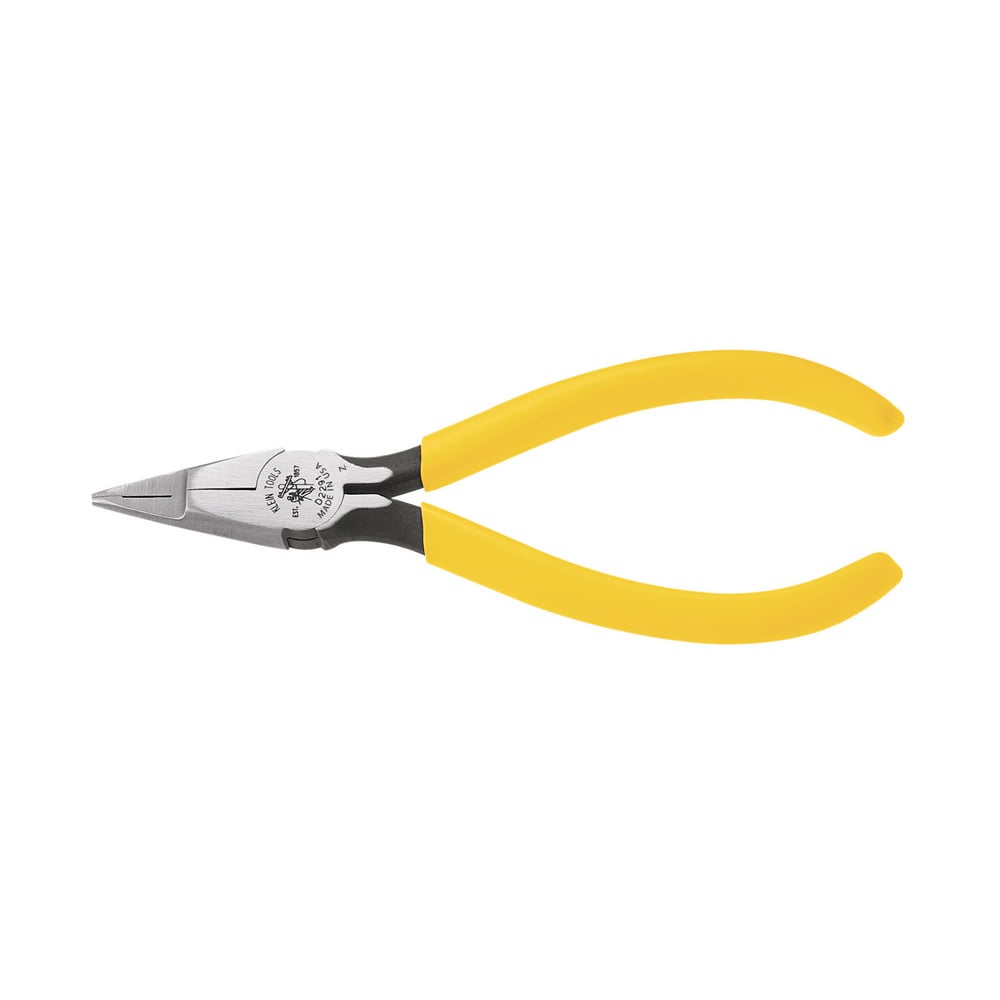 D2291 Long Nose Plier, Steel Jaw, 1-1/4 in L x 0.688 in W Jaw, 6 in OAL