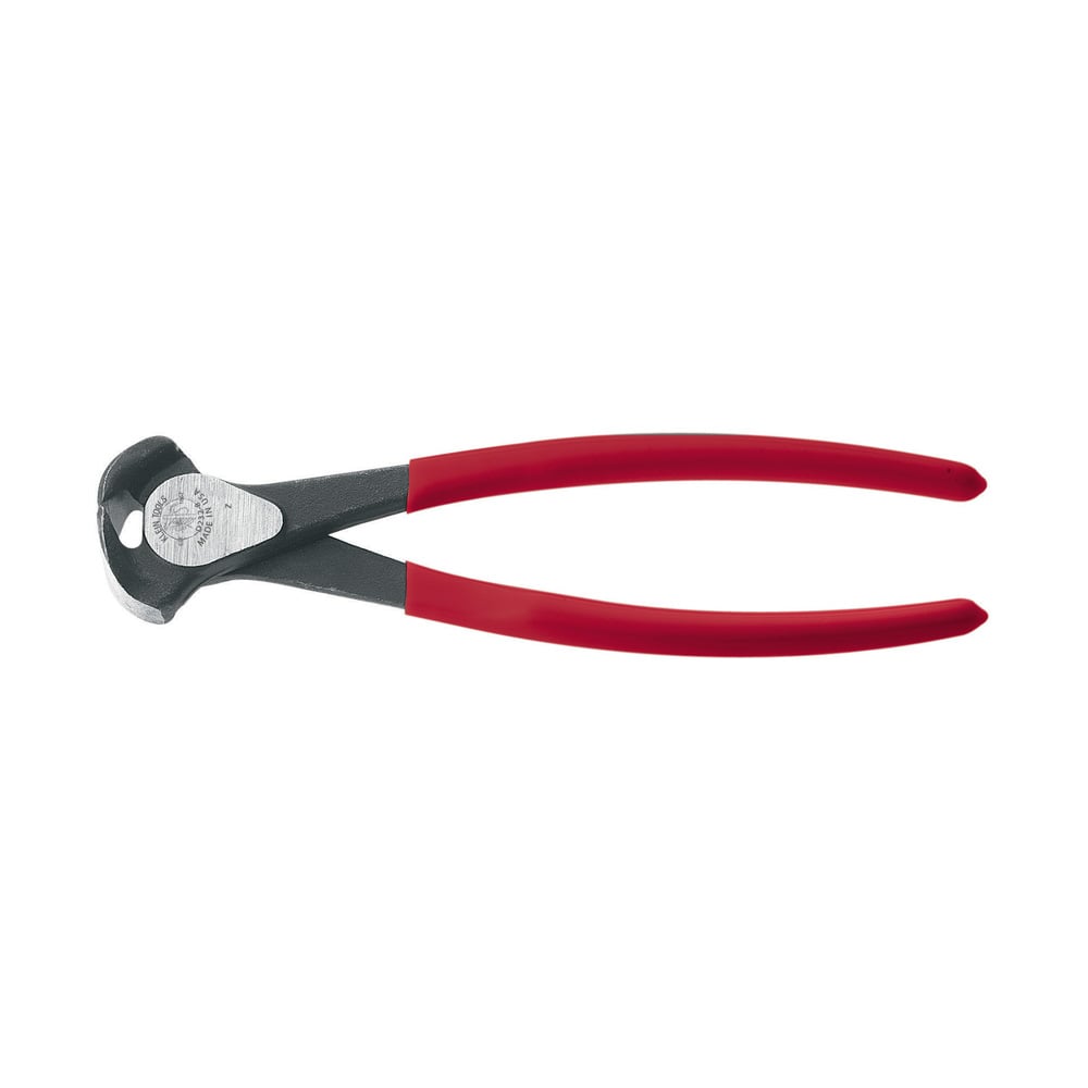 D232-8 End Cutting Plier, 11/16 in Nominal, 3/8 in L x 1.188 in W x 19/32 in THK Jaw Steel Jaw, 8-1/2 in OAL