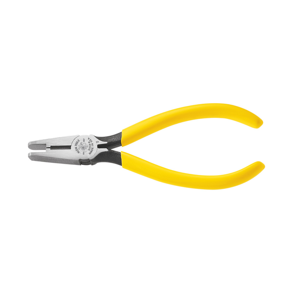 D234-6C ScotchLok Spring-Loaded Connector Crimping Plier, Straight Jaw, 5.813 in OAL