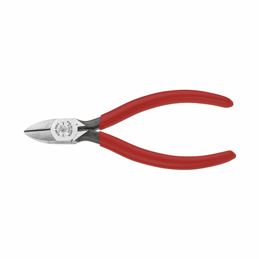 D245-5 Hot-Riveted Standard Tapered Nose Cutting Plier, 0.688 in L x 0.563 in W x 0.688 in THK Jaw Tool Steel Jaw Short Jaw, 5.063 in OAL