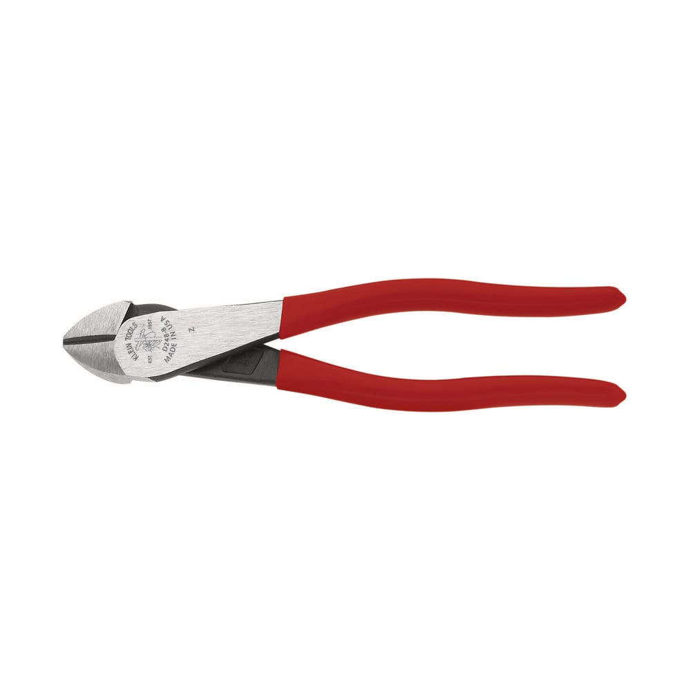 D248-8 Cutting Plier, 3/4 in Nominal, 0.813 in L x 1.188 in W x 0.813 in THK Steel Short/Oval Jaw, 8.063 in OAL, Flush Cut