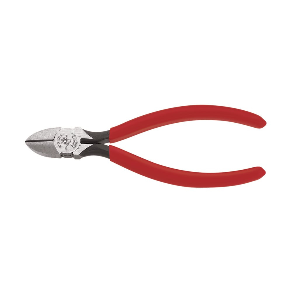 D252-6 Heavy Duty Hot-Riveted Cutting Plier, 0.813 in L x 0.75 in W x 0.813 in THK Jaw Tool Steel Jaw Short Jaw, 6-1/8 in OAL