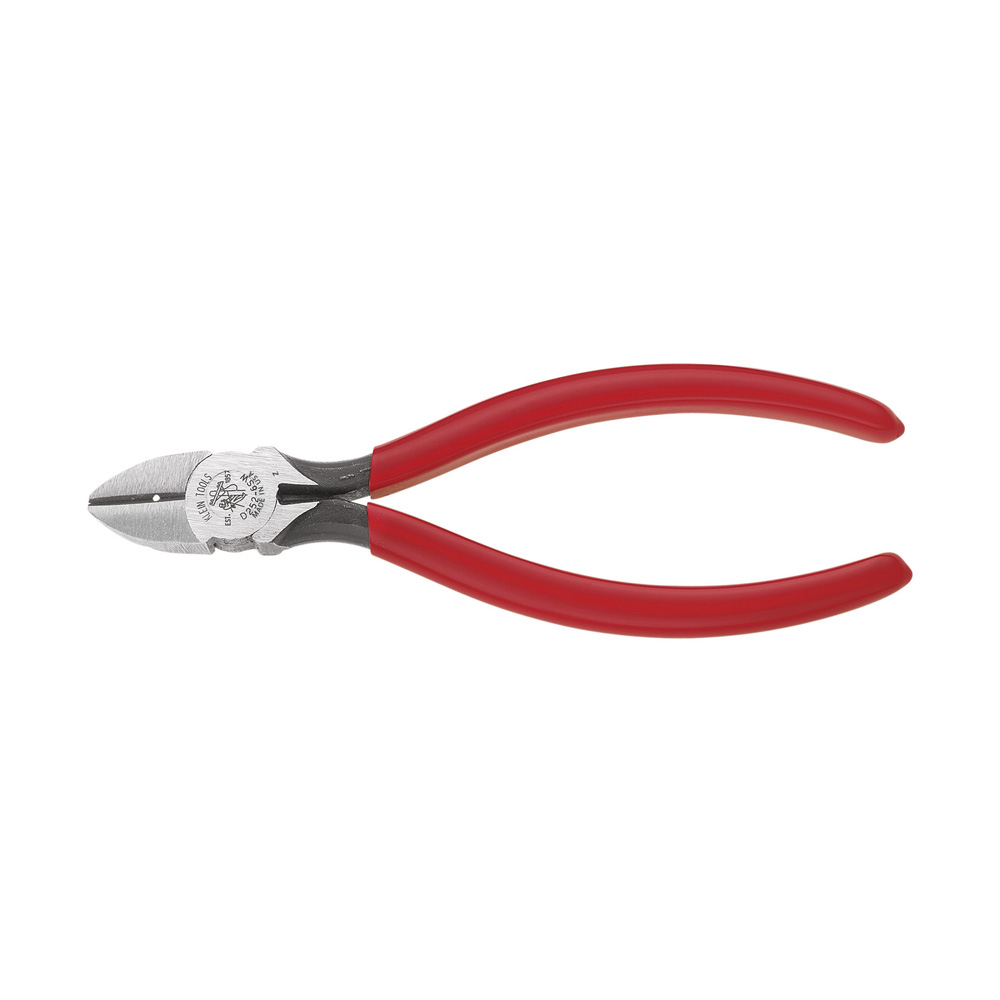 D252-6SW Heavy Duty Hot-Riveted Tapered Nose Cutting Plier, 0.813 in L x 0.75 in W x 0.813 in THK Jaw Tool Steel Jaw Short Jaw, 6-1/8 in OAL
