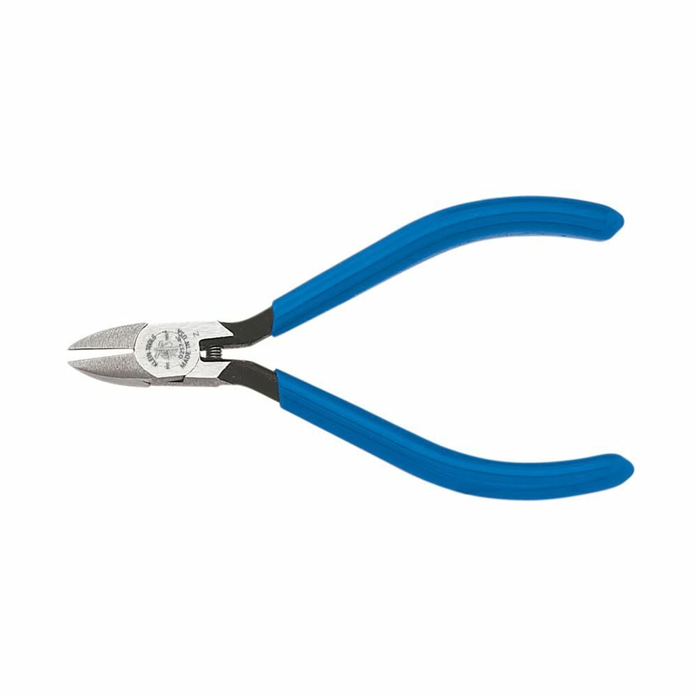 D257-4C Long Tapered Nose Midget Cutting Plier, 7/16 in Nominal, 0.5 in L x 0.438 in W x 0.5 in THK Jaw Steel Jaw Standard Jaw, 4-1/4 in OAL