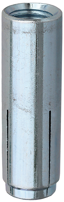 DAS25 Drop-In Anchor, Stainless Steel, 3/8 in Drill, 1 in D Min Embedment