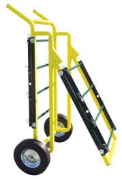 DD106A General Duty Dolly With 10 in Rubber Tires and (8) 18-1/2 in Bar