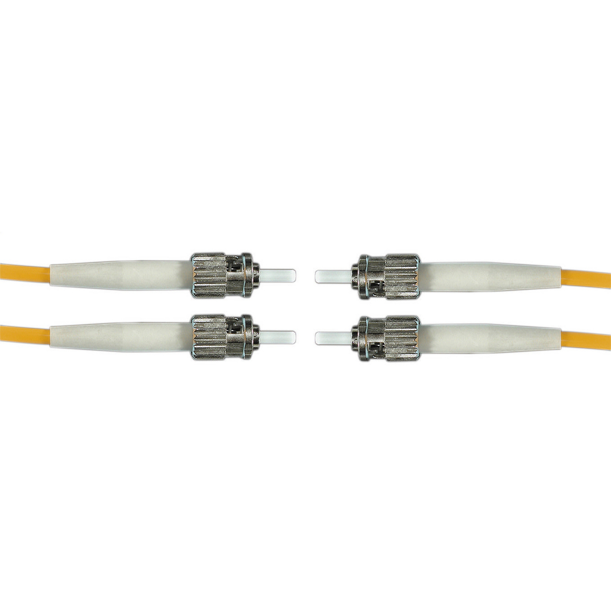 DFPCSTSTS3SM Duplex Plenum OS2 Singlemode Standard Fiber Optic Patch Cord, (6) Fiber, 3 m L, Glass Fiber Conductor