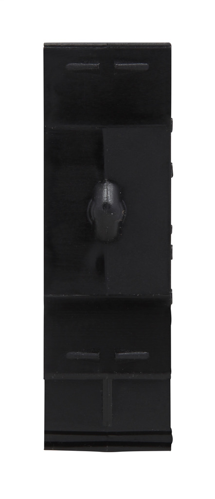 DRA-1 DIN Rail Adapter, For Use With 0 to 30 A Class CC/G/H Fuse Blocks, Lexan 141, Black