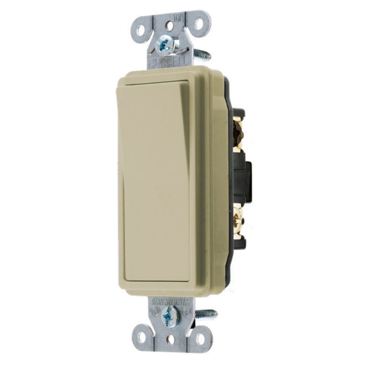 DS320I DS Series 3-Way 2-Position Heavy Duty Specification Grade Standard Decorator Switch, 120 to 277 V AC, 20 A, 5540 W Power Rating, 2 Position Contact