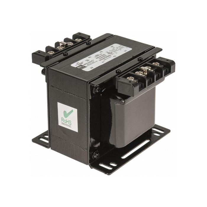 E050 SBE Encapsulated Control Transformer, 120 V AC Secondary, 0.05 kVA Power Rating, 50/60 Hz, 1 Phase