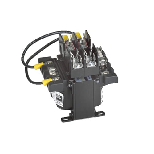 E150E SBE Encapsulated Control Transformer, 120/240 V AC Primary, 24 VAC Secondary, 0.15 kVA Power Rating, 50/60 Hz, 1 Phase