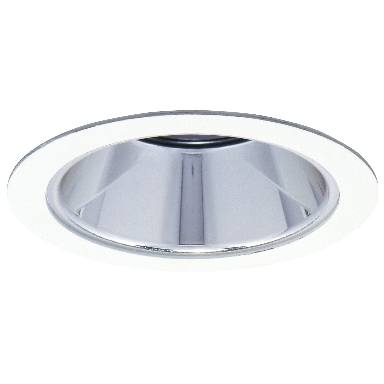 1421C Halo 1421 Precision Light Fixture Reflector, 4 in Dia Inside x 5 in Dia Outside, Incandescent Lamp, For Use With H1499T, H1499RT, H1499RTAT, H1499IC, H1499T75 Low Voltage Incandescent Recessed Downlighting, H1499ICT 4 in Low Voltage, Die Cast Metal