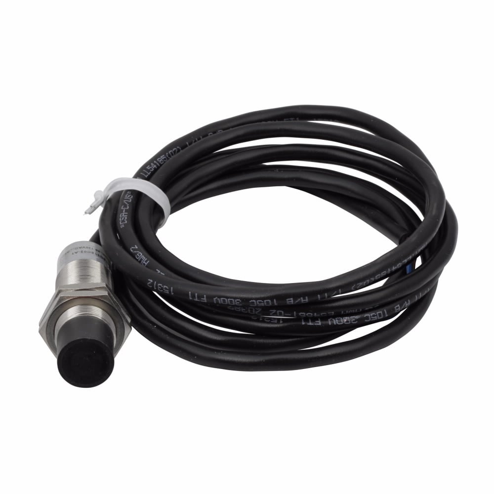E59-M18C118A01-A1 iProx Extended Range Straight Unshielded Proximity Sensor, Inductive, NO Contact, 20 to 132 V AC