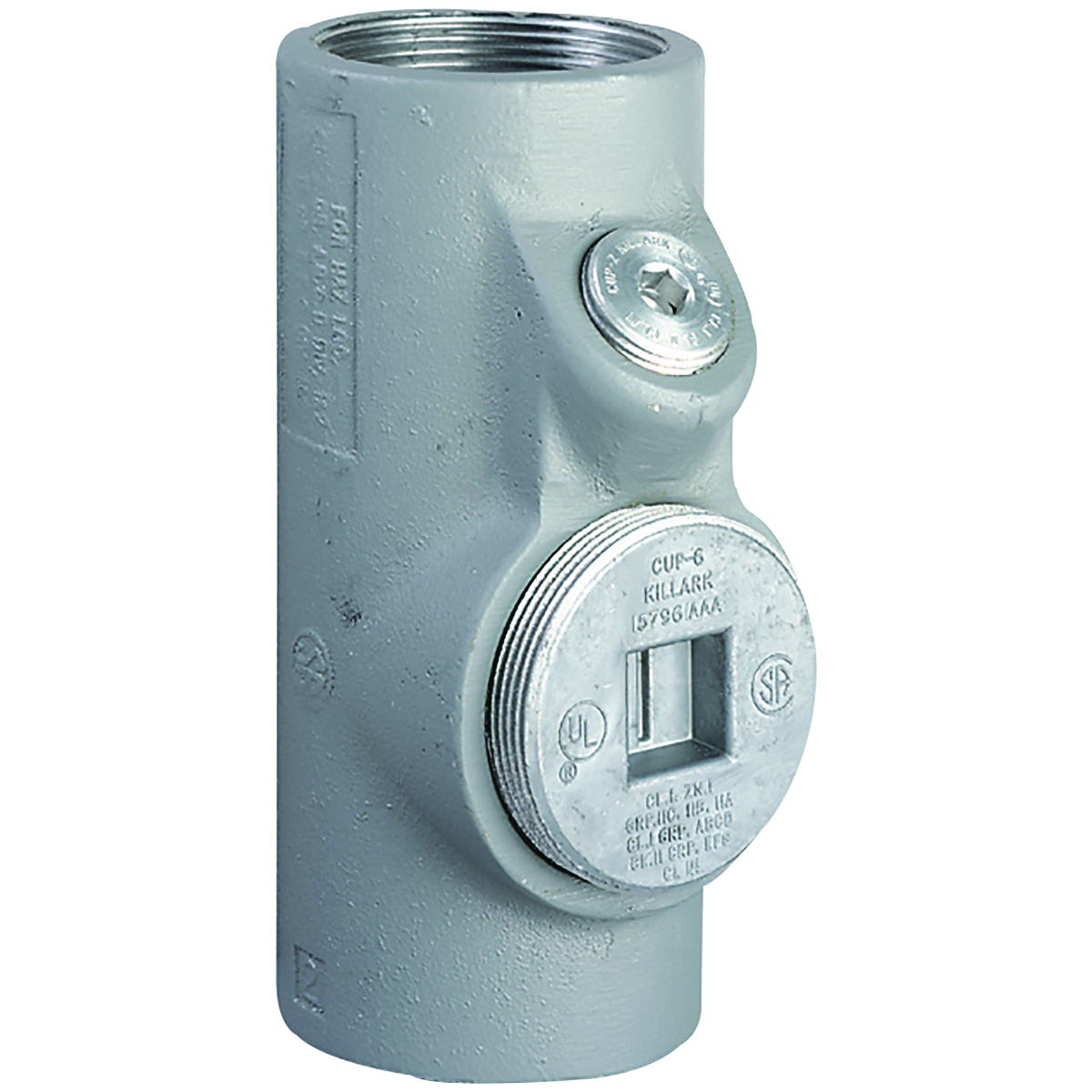 ENY40-2M ENY40 Seal Fitting, 3/4 in, For Use With Vertical/Horizontal Conduit, DURALOY Iron, Tri-Coated