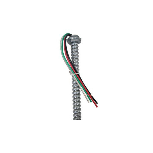 EPW1464 Fixture Whip, (4) 14 AWG Stranded THHN Conductor, 6 ft L, 277 V AC