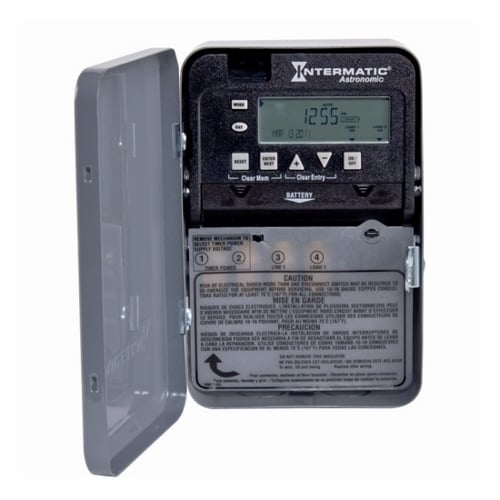 ET8015C ET8000 Electronic Timer Switch, 1 min to 6 days 23 hr 59 min Setting, 120/277 V AC, 1, 2 hp, 1NO 1 Form A SPST Contact, 1 Poles