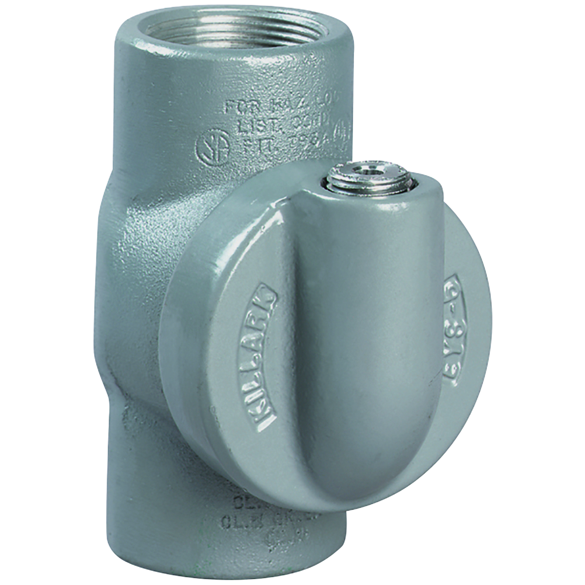 EYS-5 EYS Female/Female Conduit Sealing Fitting, 1-1/2 in, For Use With Vertical/Horizontal Conduit, Aluminum, Electro-Static Powder Coated