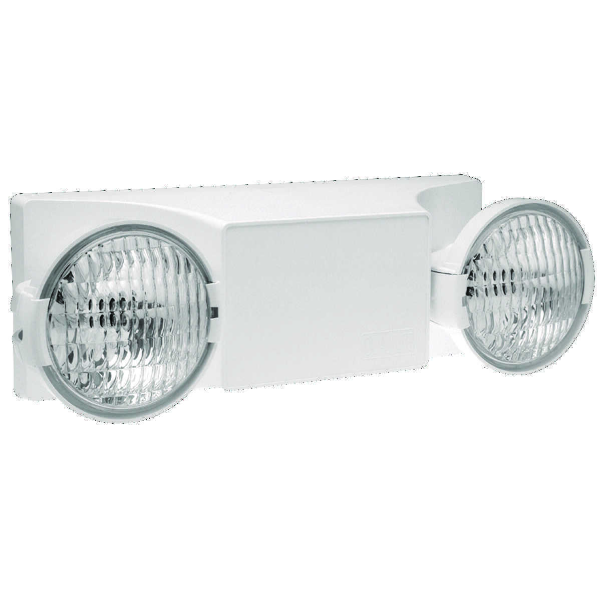 EZ-2 EZ2 Emergency Lighting Fixture, 10.8 W Incandescent Lamp, 120/277 V AC, 2 Heads, Thermoplastic