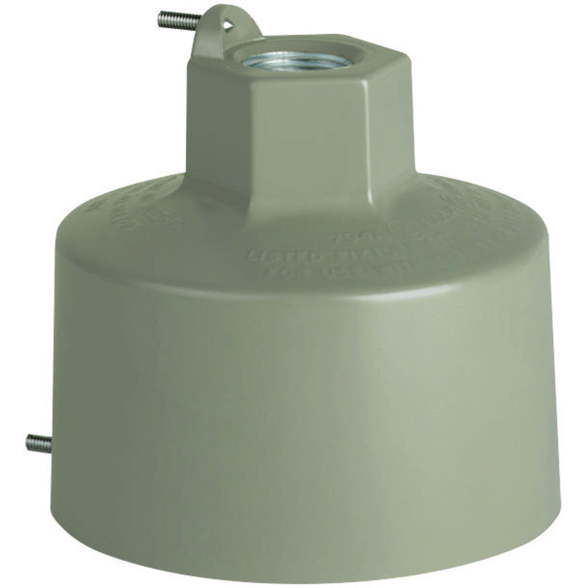 EZA2 Mounting Box Pendant, 4-1/2 in L x 4-1/2 in W, Aluminum