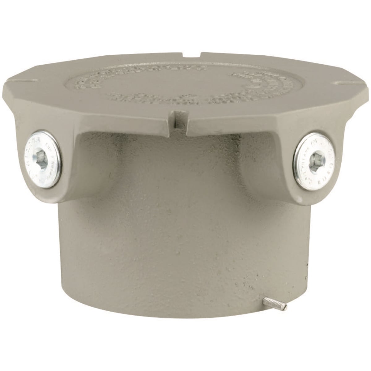 EZX2 E Series Circular Floodlight Fixture, 9-1/2 in L x 7 in W x 7 in D, Copper Free Aluminum