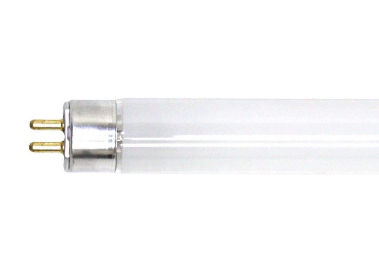 F8T5/CW Linear Straight Fluorescent Lamp, 8 W, G5 Lamp, 400 Lumens Initial/320 Lumens Mean, 60 CRI, 4100 K, 12 in L