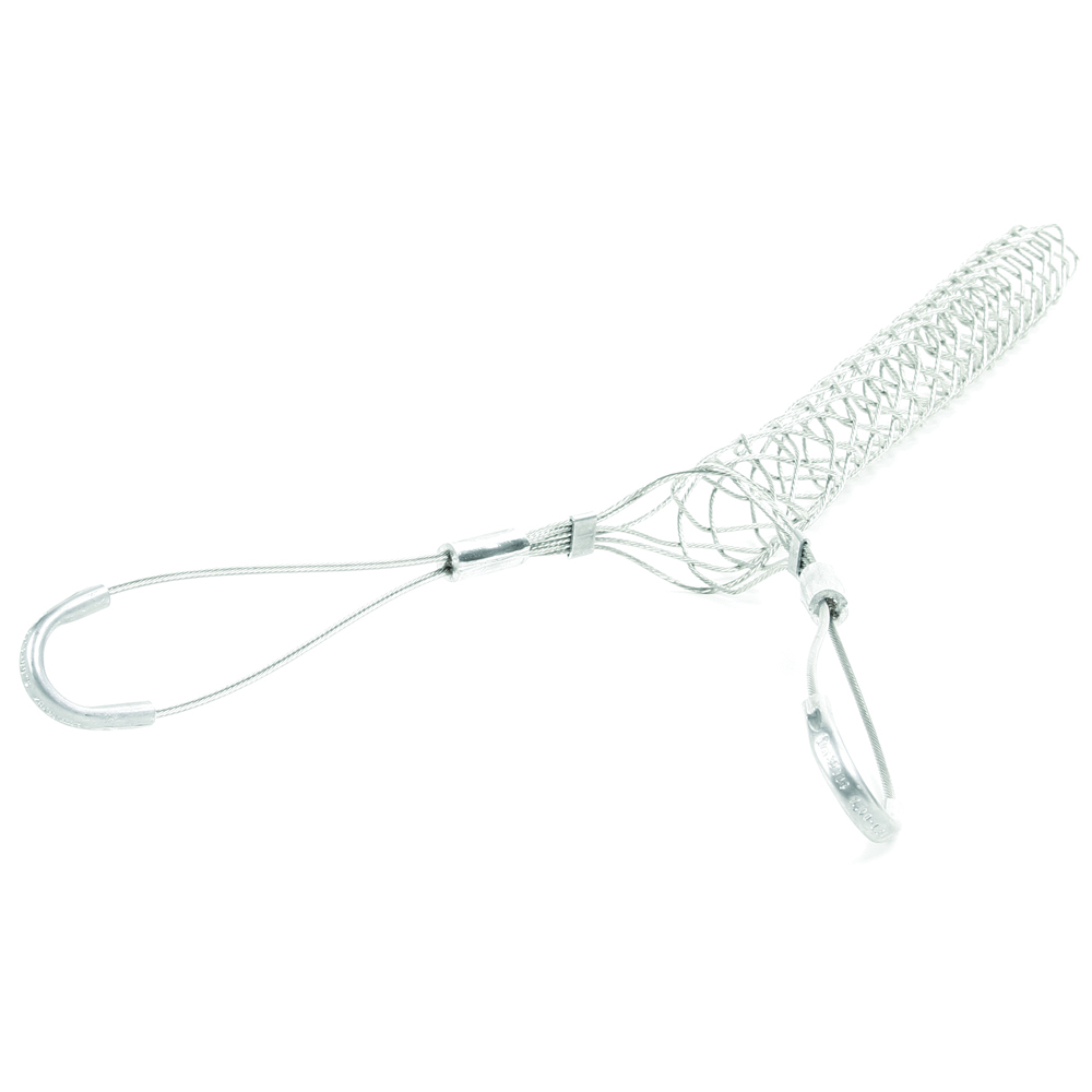 FC050UU Flexcor Support Grips Standard Duty, Closed Mesh, Double -Eye Grip, Cable Diameter 050 - 061 in
