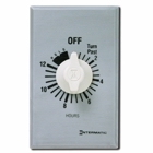The 12 Hour 125-277 V SPST w/ Hold For Continuous Duty This Commercial Auto-Off Timer is designed to replace any standard wall switch - single or multi-gang. This energy-efficient mechanical timer does not  require electricity to operate. In addition, it automatically limits the ON times for fans, lighting, motors, heaters, and other energy consuming loads.