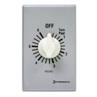 This 6 hour SPST Commercial Auto-Off Timer is designed to replace any standard wall switch - single or multi-gang. This energy-efficient mechanical timer does not  require electricity to operate. In addition, it automatically limits the ON times for fans, lighting, motors, heaters, and other energy consuming loads.