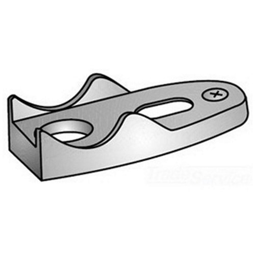 144G Clamp Back, 1-1/4 in, For Use With IMC/EMT/Rigid Metal Conduit, Malleable Iron, Hot Dip Galvanized