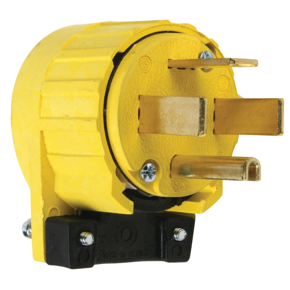 14629 3p/4watt 60amp 125/250volt Angle Plug