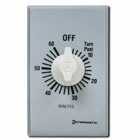 This 60 minCommercial Auto-Off Timer is designed to replace any standard wall switch - single or multi-gang. This energy-efficient mechanical timer does not  require electricity to operate. In addition, it automatically limits the ON times for fans, lighting, motors, heaters, and other energy consuming loads.