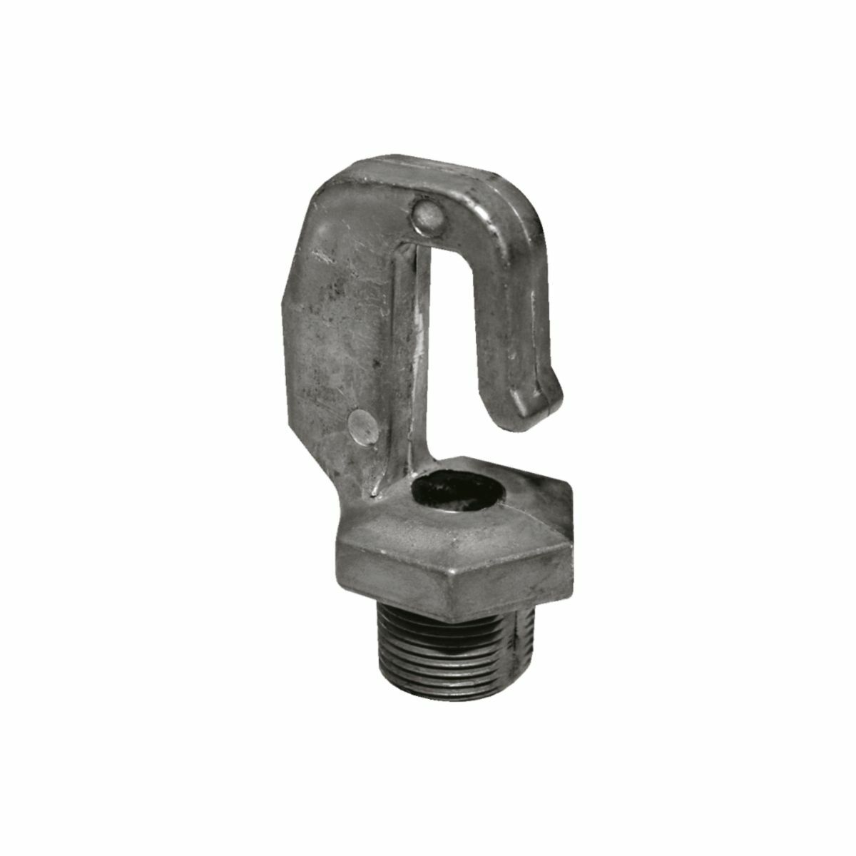 FH-1 Metalux Industrial Fixture Hook, For Use With TCB, HBS-PM and HBL-SPM Monopoint Hanging Kit, Die Cast Aluminum