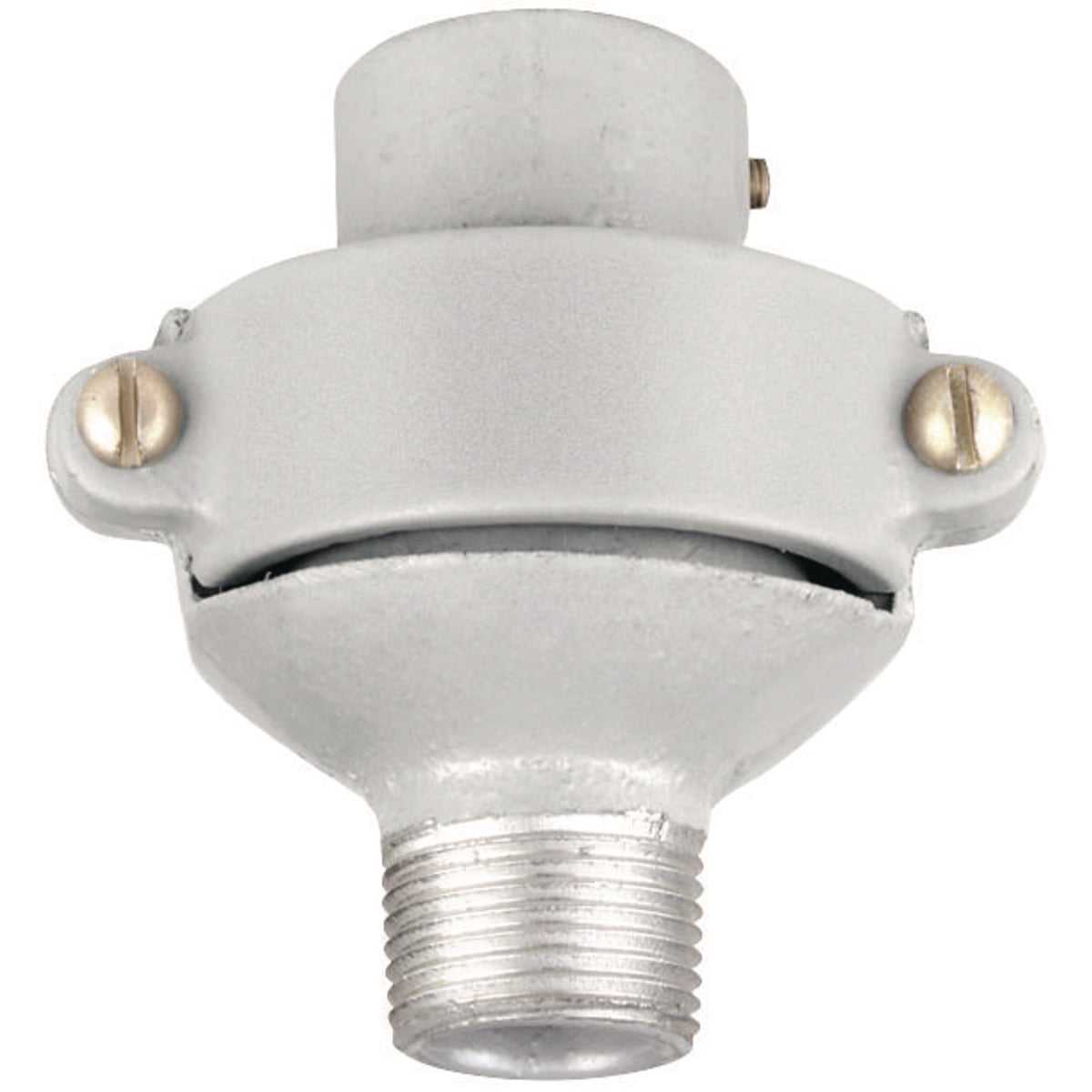 FKA-22 5-Piece Flexible Fixture Hanger, 3-1/8 in W x 3-1/2 in H, For Use With FKA Series Lighting Fixture, Copper-Free Aluminum, Gray