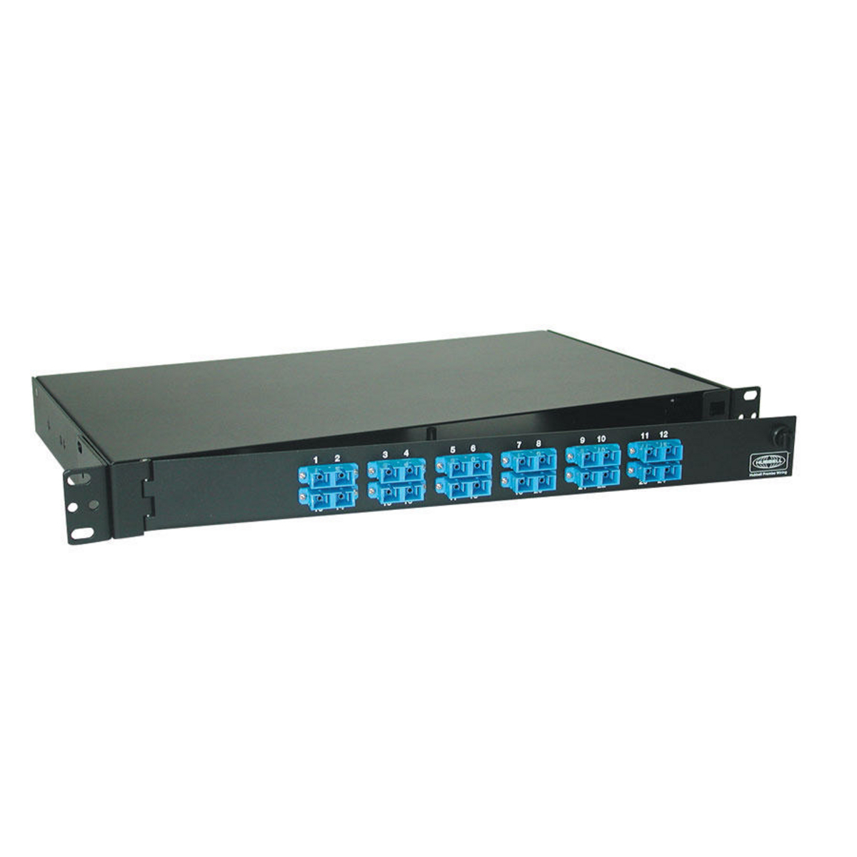 FPR024SCM FPR SC Duplex Loaded Multi-Mode Pre-Punched Enclosure, (24) Ports, Composite/Steel