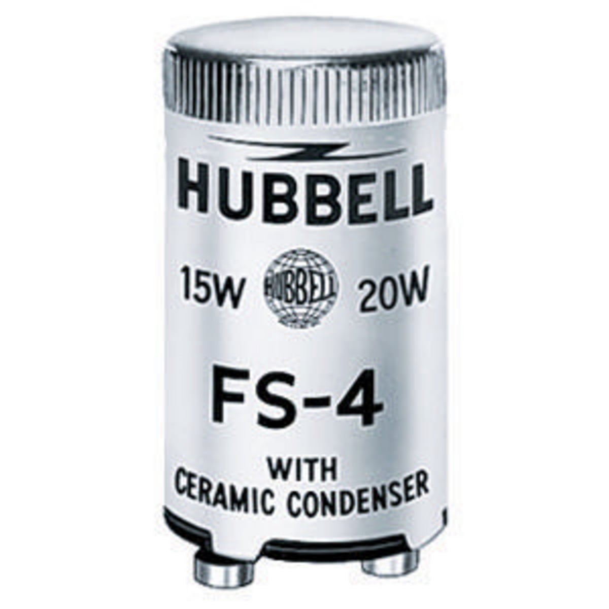 FS4 Neo-Start Twist-In Fluorescent Starter, 4/6/8 W Lamp