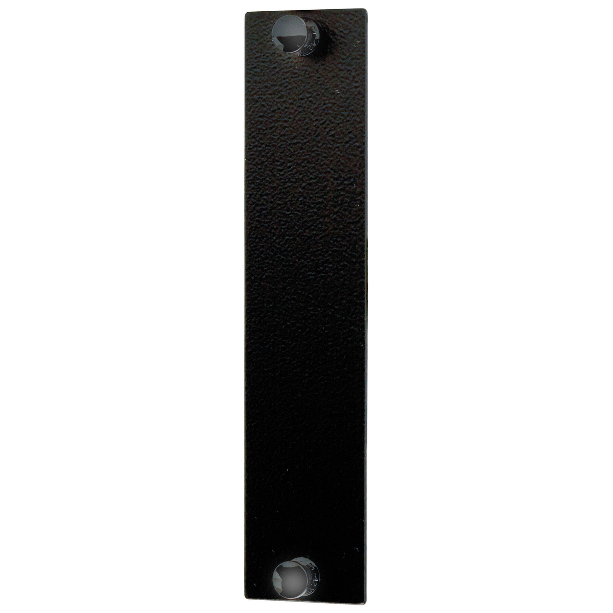 FSPB Blank Unloaded Adapter Panel, Snap-Fit Mount, Black Oxide