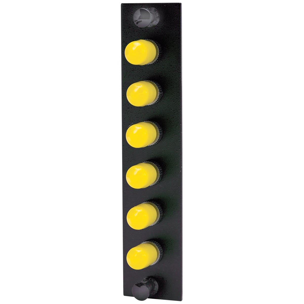 FSPST6 ST Simplex Standard Fiber Adapter Panel, (6